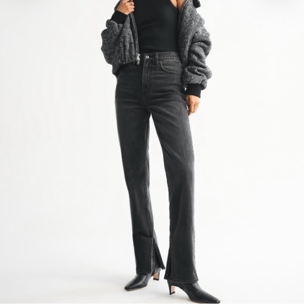 Abercrombie & Fitch Ultra High-rise 90’s Straight Jean